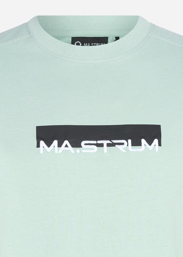 MA.Strum T-shirts MA.Strum block print tee - sea green