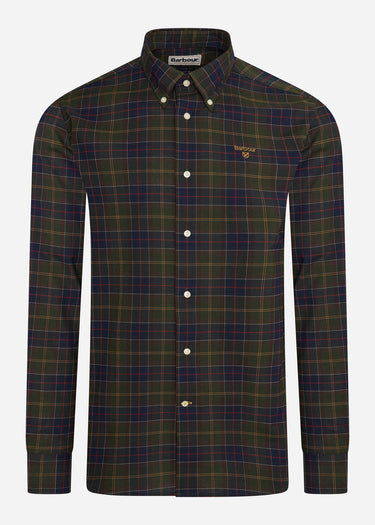 Barbour Overhemden Helmside tailored shirt - classic tartan