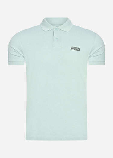 Barbour International Polo's Essential polo - pastel spruce