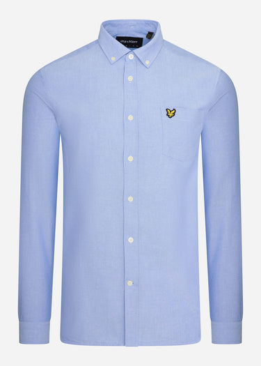 Lyle & Scott Overhemden Oxford shirt - riviera blue