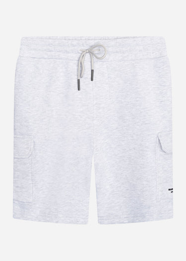 Marshall Artist Korte Broeken Siren cargo short - grey marl