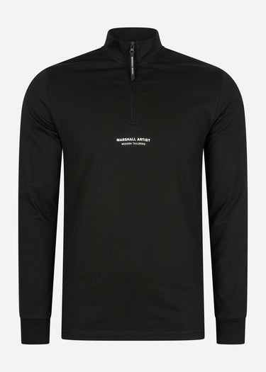 Marshall Artist Truien Siren 1/4 zip - black