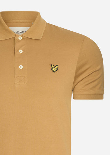 Lyle & Scott Polo's Plain polo shirt - anniversary gold