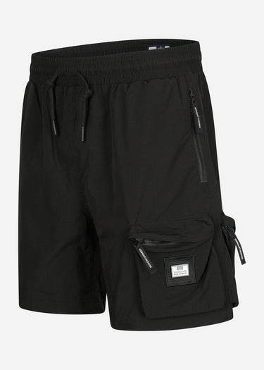 Weekend Offender Korte Broeken Sunrise hills - black