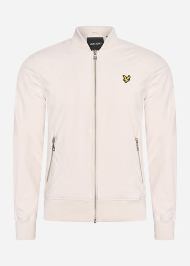Lyle & Scott Jassen Softshell bomber jacket - light mist