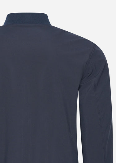 Lyle & Scott Jassen Softshell bomber jacket - dark navy