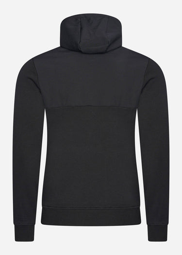 Lyle & Scott Vesten Softshell jersey zip hoodie - jet black