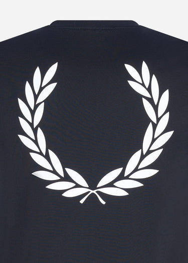 Fred Perry T-shirts Graphic branded t-shirt - black