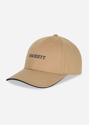 Hackett London Petten Essential baseball cap - stone navy
