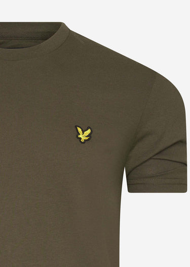 Lyle & Scott T-shirts Plain t-shirt - trek green