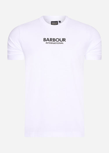Barbour International T-shirts Formula tee - white