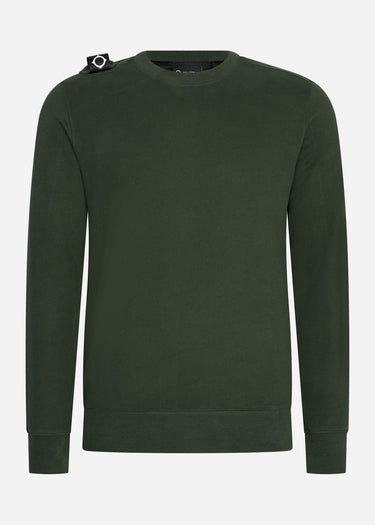 MA.Strum Truien Core crew sweat - oil slick
