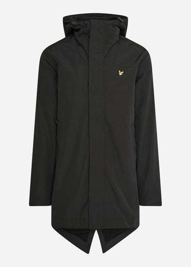 Lyle & Scott Jassen Hooded parka - jet black
