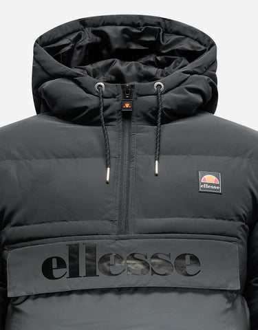 Ellesse Jassen Pilazzo oh jacket - black silver reflective