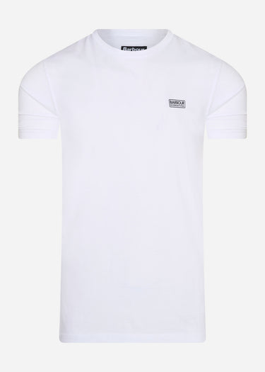 Barbour International T-shirts Essential small logo tee - white