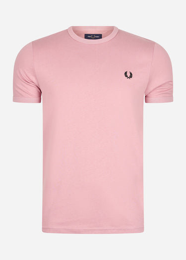 Fred Perry T-shirts Ringer t-shirt - chalky pink