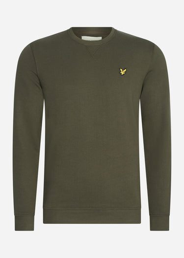 Lyle & Scott Truien Crew neck sweatshirt - olive