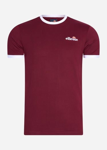 Ellesse T-shirts Meduno tee - burgundy