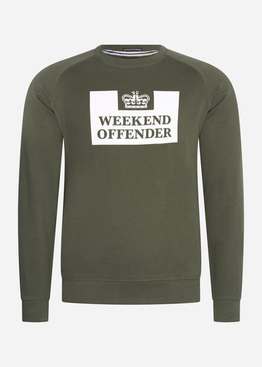 Weekend Offender Truien Penitentiary - dark green