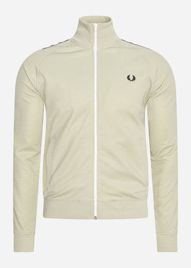Fred Perry Vesten Taped track jacket - light oyster