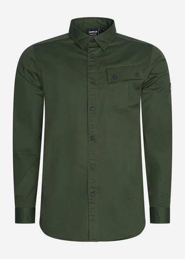 Barbour International Overshirts Graphite overshirt - kombu green