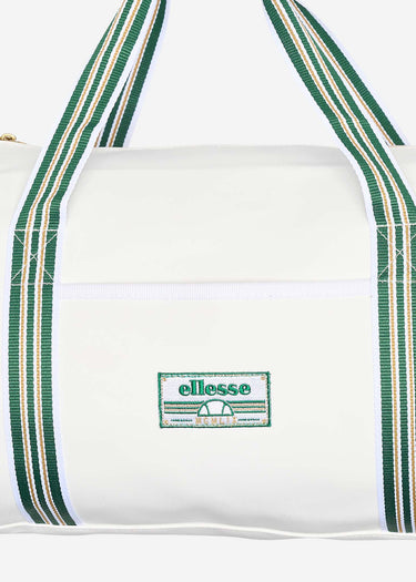 Ellesse Tassen Merlo barrel bag - white