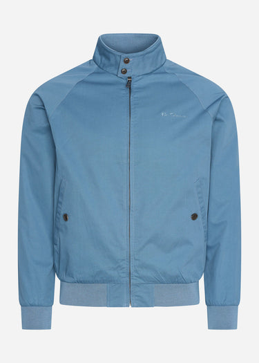 Ben Sherman Jassen Signature harrington - blue shadow