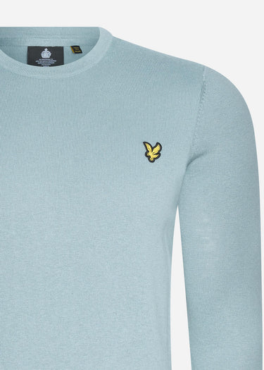 Lyle & Scott Truien Cotton merino crew jumper - away blue