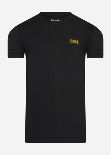 Barbour International T-shirts Essential small logo tee - black