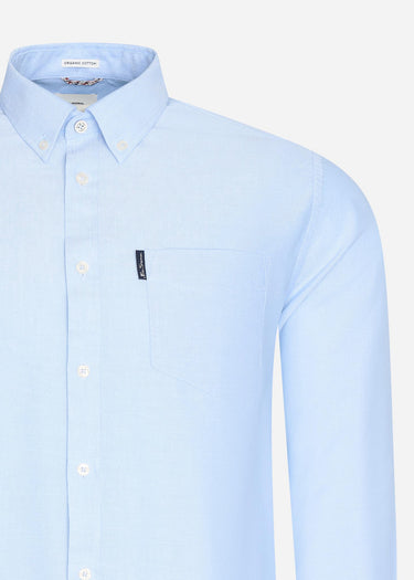 Ben Sherman Overhemden Signature oxford shirt - sky