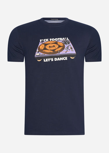Weekend Offender T-shirts Lets dance - navy