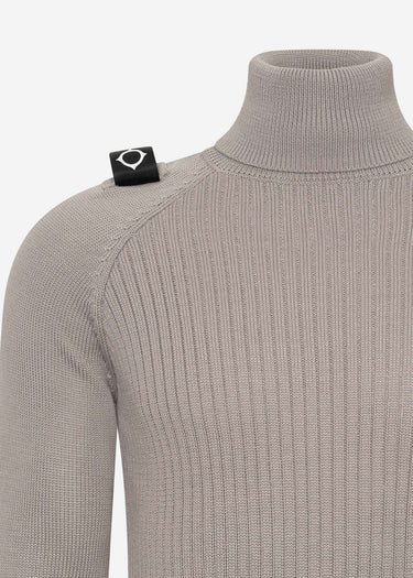 MA.Strum Truien Roll neck knit - dark slate