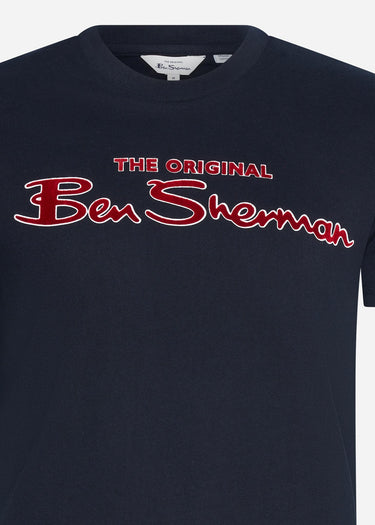 Ben Sherman T-shirts Signature logo tee - dark navy