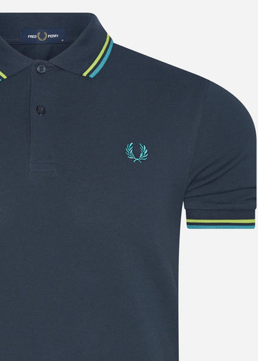 Fred Perry Polo's Twin tipped fred perry shirt - drkairf lim sgrn