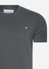 Lyle & Scott T-shirts Plain t-shirt - gunmetal