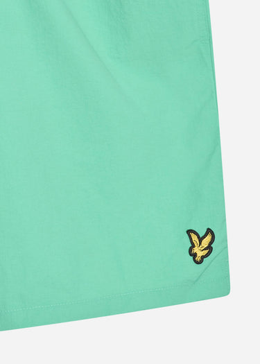 Lyle & Scott Zwembroeken Plain swimshort - green glaze