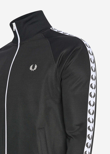 Fred Perry Vesten Taped track jacket - black
