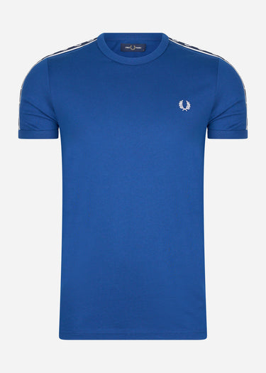 Fred Perry T-shirts Contrast tape ringer t-shirt - shaded cobalt navy
