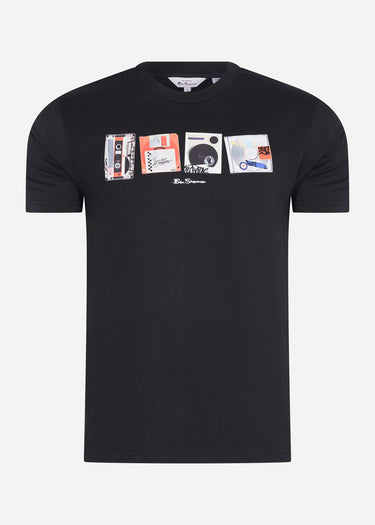 Ben Sherman T-shirts Retro item stack - black