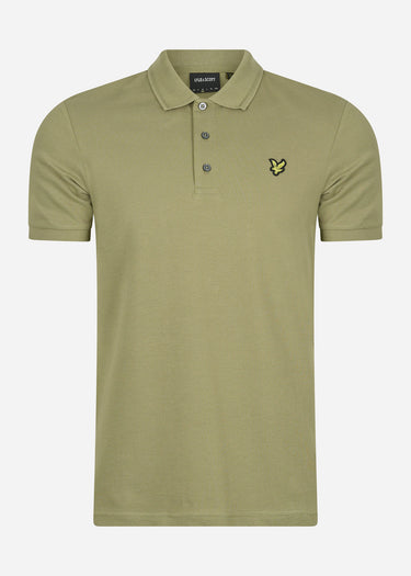 Lyle & Scott Polo's Crest tipped polo shirt - seaweed