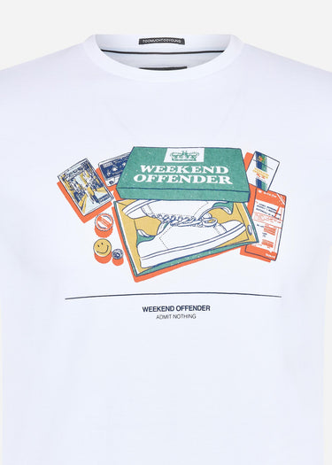 Weekend Offender T-shirts Adami - white