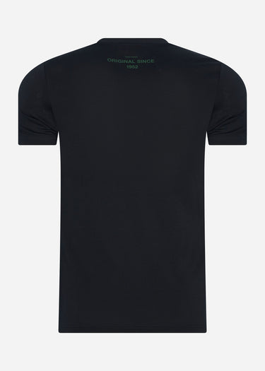 Fred Perry T-shirts Glitched graphic t-shirt - black