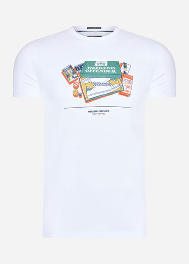 Weekend Offender T-shirts Adami - white