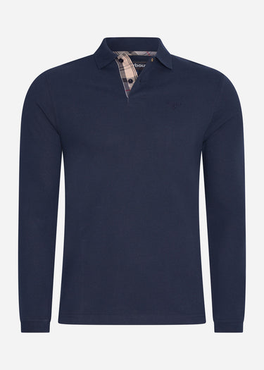 Barbour Longsleeve Polo's L/S sports polo - navy