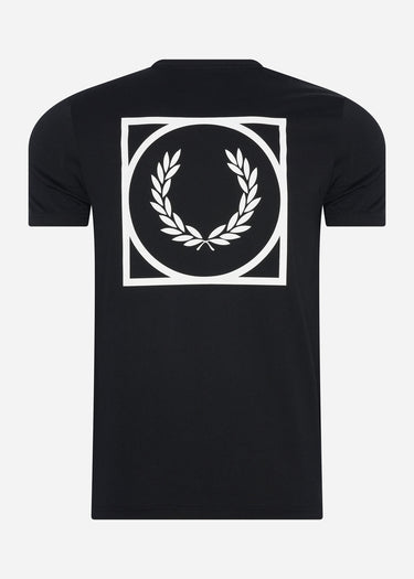 Fred Perry T-shirts Graphic print t-shirt - black