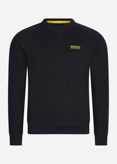 Barbour International Truien Essential crew neck sweat - black