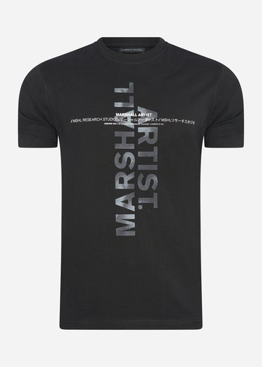 Marshall Artist T-shirts Vapour camo research t-shirt - black