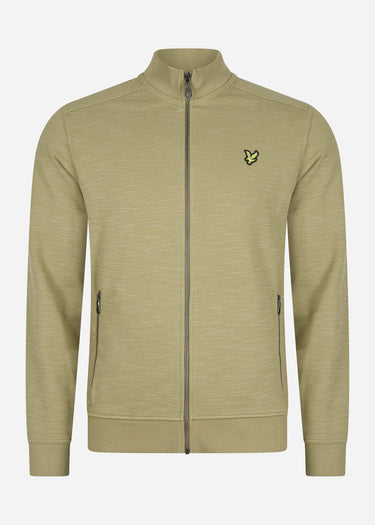 Lyle & Scott Vesten Slub track top - seaweed