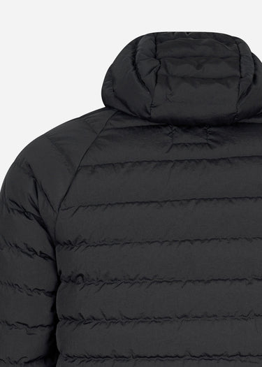 MA.Strum Jassen Hooded down jacket - jet black