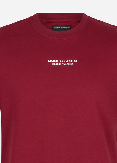 Marshall Artist T-shirts Injection t-shirt - guard red